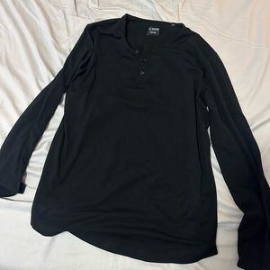 cuts clothing Men’s XL curved hem polo great condition long  sleeve